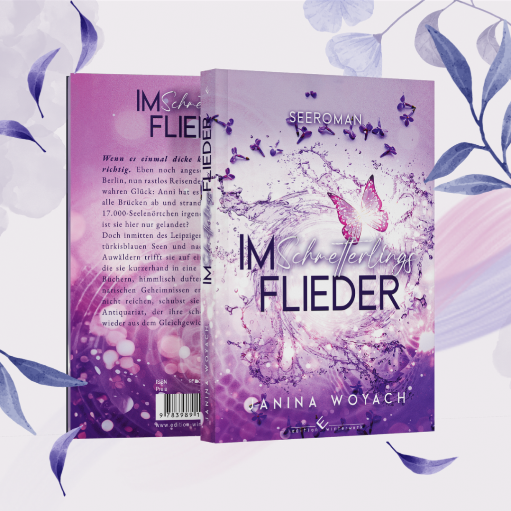 Im Schmetterlingsflieder Taschenbuch mit Farbschnitt
