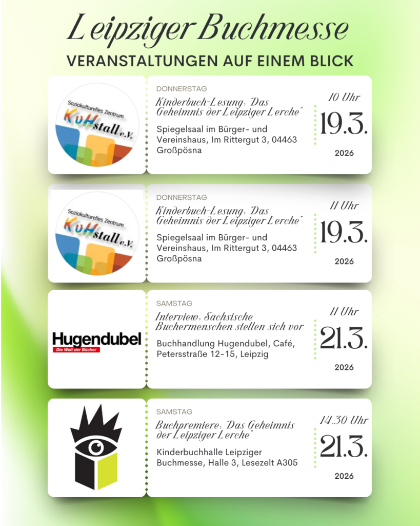 Veranstaltungen Übersicht 2026