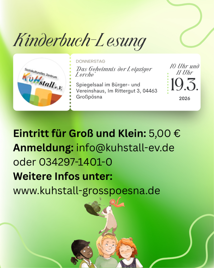 Kinderbuchlesung Soziokulturelles Zentrum